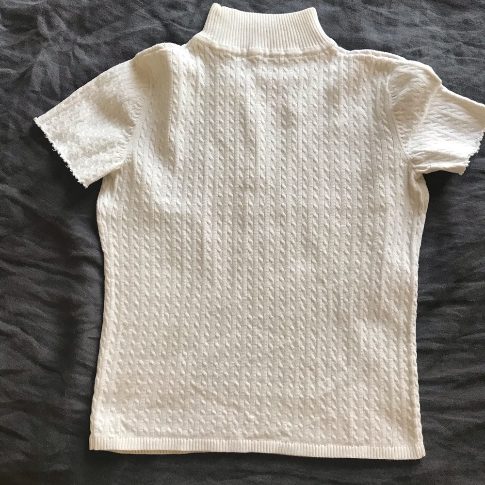 90s vintage turtle neck knit top - Picture 6 of 9